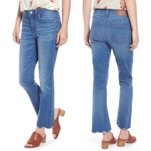 Madewell Cali Demi-Boot Raw Hem 
Jeans | Size 26